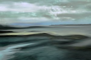 Tranquil Misty Sea by Christina Sillen