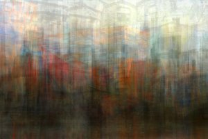 Vibrant City Blur by Christina Sillen