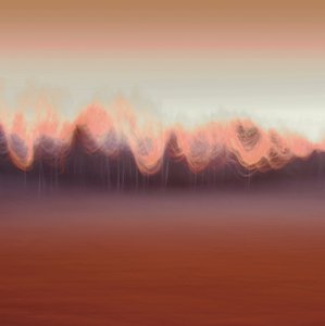 Warm Abstract Landscape by Christina Sillen