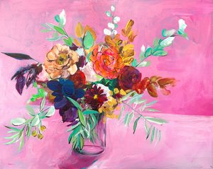 Vibrant Floral Bouquet by Christine Lindstrom