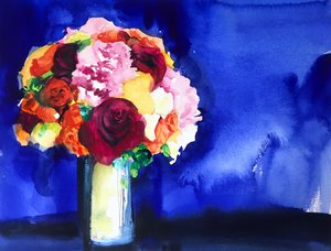 Vibrant Floral Bouquet by Christine Lindstrom