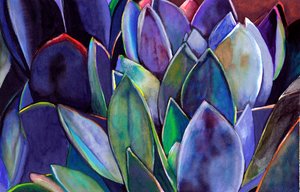 Vibrant Succulent Hues