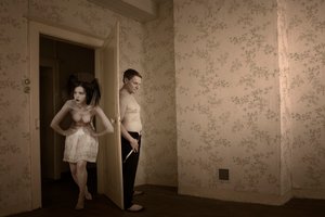 Eerie Room Encounter by Christine von Diepenbroek
