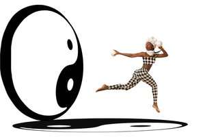 Harlequin Yin Yang Balance by Christine von Diepenbroek
