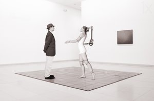 Man and Mechanical Woman by Christine von Diepenbroek