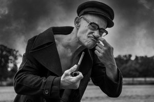 Quirky Sailor with Pipe