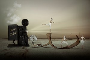 Vintage Film Fencers by Christine von Diepenbroek