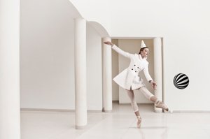 Whimsical Ballerina Dance by Christine von Diepenbroek