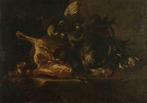 Still Life with Meat and Dead Birds