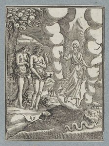 Adam and Eve Ashamed of Their Nakedness