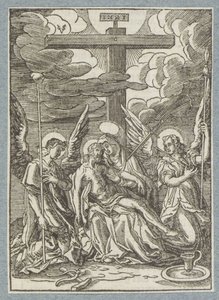 Lamentation of Christ by Christoffel van Sichem (II)