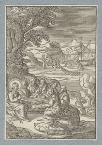 Christ Giving the Keys of Heaven to Peter by Christoffel van Sichem (II)