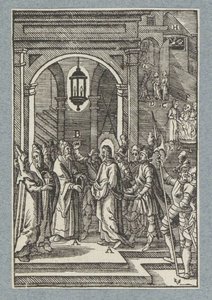 Christ Before Annas by Christoffel van Sichem (II)