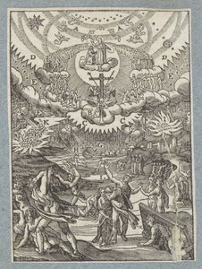 Enormous Terrors on Earth Preceding the Last Judgment by Christoffel van Sichem (II)