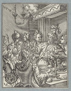 Feast of Belshazzar by Christoffel van Sichem (II)