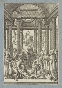 Burial of Stephen by Christoffel van Sichem (II)