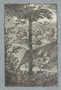 Child Caught in the Nets of Death by Christoffel van Sichem (II)