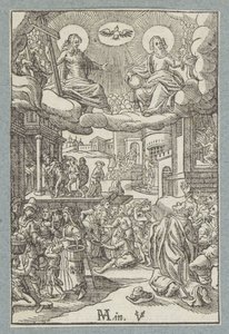 Our Father in Heaven, Hallowed Be Your Name by Christoffel van Sichem (II)