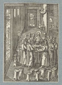 Passover Meal by Christoffel van Sichem (II)