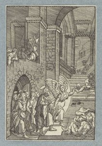 Peter and the Other Apostles Freed from Prison by an Angel