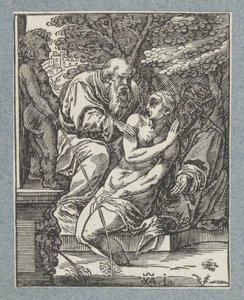 Susanna and the Elders by Christoffel van Sichem (II)