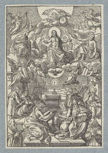Dispute Among Church Fathers Over the Holy Sacrament by Christoffel van Sichem (II)