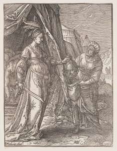 Judith with the Head of Holofernes by Christoffel van Sichem I