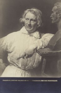 Bertel Thorvaldsen, Danish sculptor by Christoffer Wilhelm Eckersberg