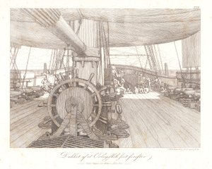 Covered by a Warship, Seen from the Front by Christoffer Wilhelm Eckersberg