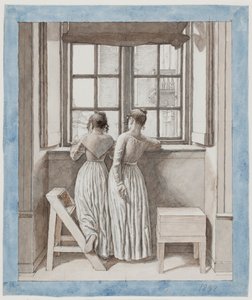 By a Window in the Artist