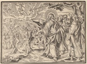 Christ Tells His Disciples of the Last Judgment by Christoph Murer