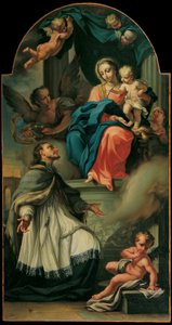 Saint John of Nepomuk Receives the Starry Crown from Mary