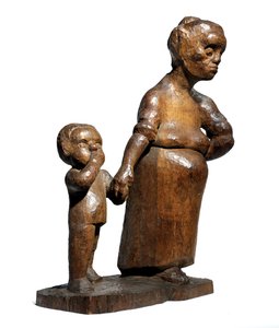 Working Woman with Child