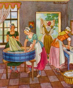 Washerwoman and Platter