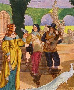 Pleasure Garden by Christophe (1856 1945)