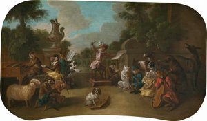 Singerie: The Concert, c.1739