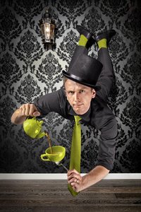 Anti-Gravity Tea Party by Christophe Kiciak