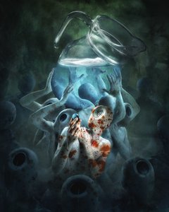 Surreal Pitcher Figures by Christophe Kiciak