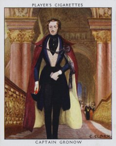 Captain Gronow by Christopher (after) Clark