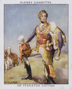 Sir Stapleton Cotton by Christopher (after) Clark