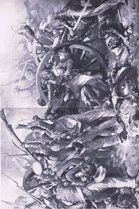 The Battle of Meanee, 17th February 1843: The Fight at the Guns by Christopher Clark