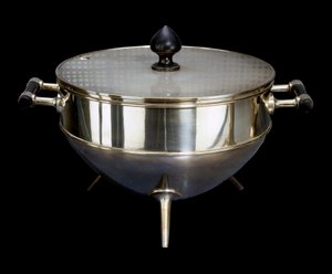 Silver Metal Sigh and Ebony by Christopher Dresser
