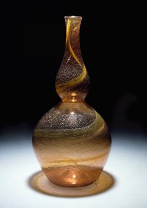 Clutha glass vase by Christopher Dresser