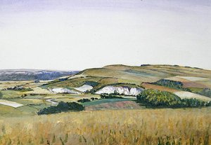 Amberley by Christopher Richard Wynne Nevinson