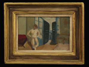 Boy in Bedroom, c.1920 by Christopher Wood