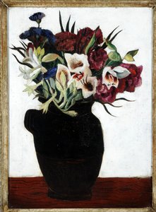 Flowers in a Black Jug by Christopher Wood