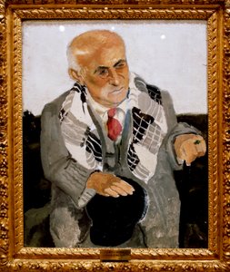 Portrait of the French poet Max Jacob
