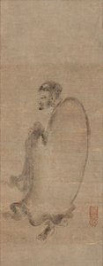 Shakyamuni Descending the Mountain by Chuan Shinko