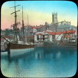 The harbour, Penzance, Cornwall, late 19th or early 20th century