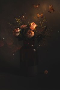 Magical Floral Butterflies by Cicek Kiral